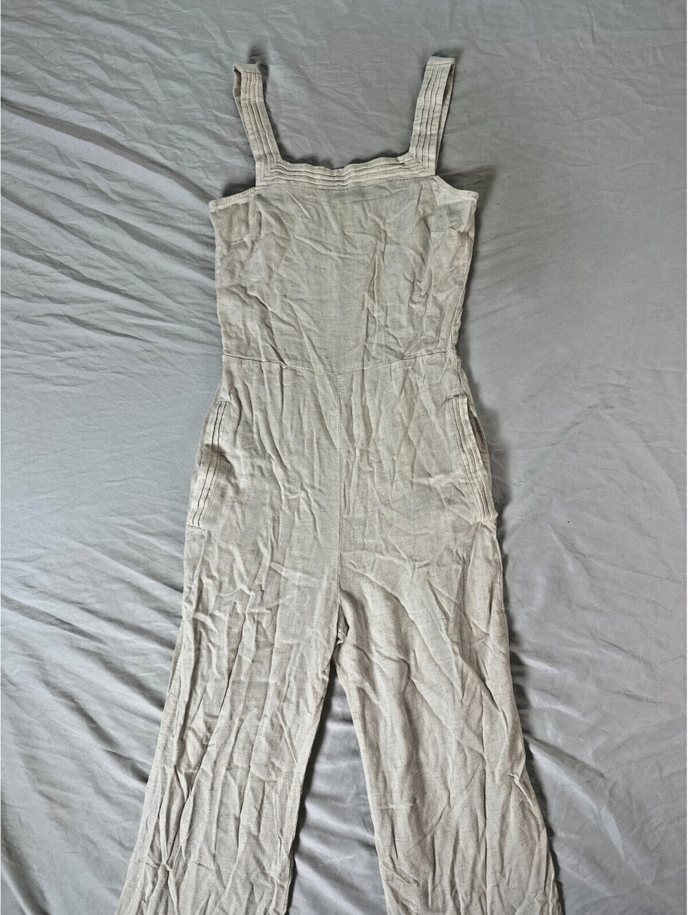 Women's Monteau Los Angeles Jumpsuit - Off-White - XS